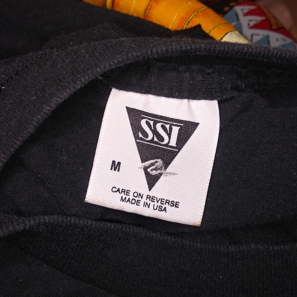 Vintage Speed Limit Seventy Black Single Stitch, Pacific Drive-In Graphic Tee - Picture 10 of 12
